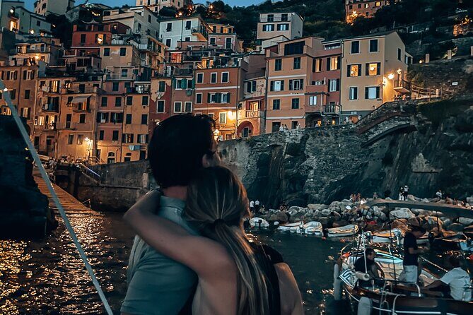 2 Hr Shared Cinque Terre Sunset Cruise with Swim Stop {wine inc!} - A 2-Hour Sunset Sail That Feels Like a Best-Of Cinque Terre