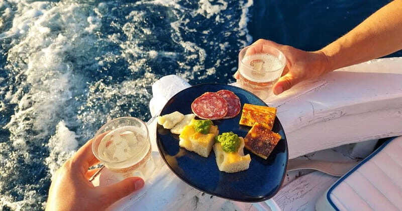 Cinque Terre boat tour with a traditional ligurian gozzo - Stop 1: your first look at Cinque Terre from the waterline