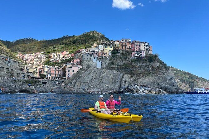 Cinque Terre Kayak Adventure from Riomaggiore - Manarola views, Via dell’Amore, and a sea cave stop