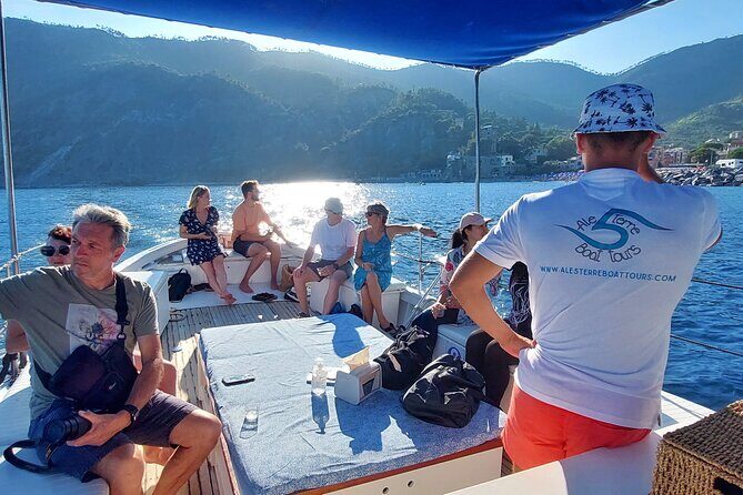 Cinque Terre tour with a traditional ligurian gozzo from Monterosso - Onboard aperitivo: snacks, prosecco, towels, noodles, and snorkeling gear