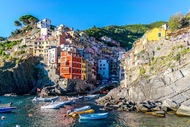 Cinque Terre tour with limoncino tasting from La Spezia Train Station - Riomaggiore’s Old-Port Feel Before You Return to La Spezia