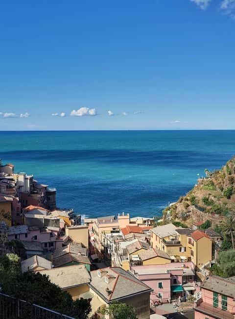 From Florence: Small-group to Cinque Terre and Pisa Day Tour - Manarola: colorful houses, cliff views, and good photo timing