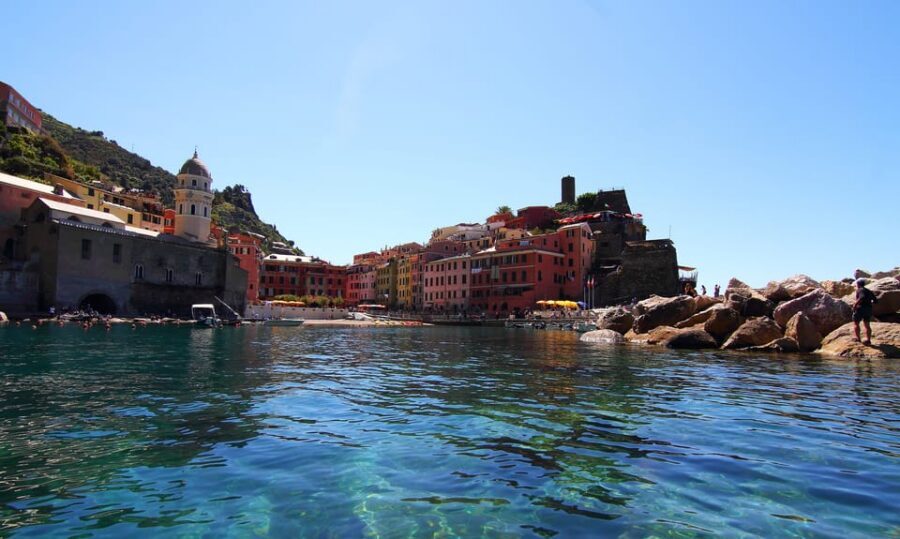 From La Spezia: Cinque Terre Full-Day Boat Tour - Golfo della Spezia views on the way out