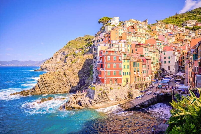 From Milan:Cinque Terre National Park with Limoncino Tasting - Riomaggiore: Cliffside Color, Small Streets, and Photo Stops