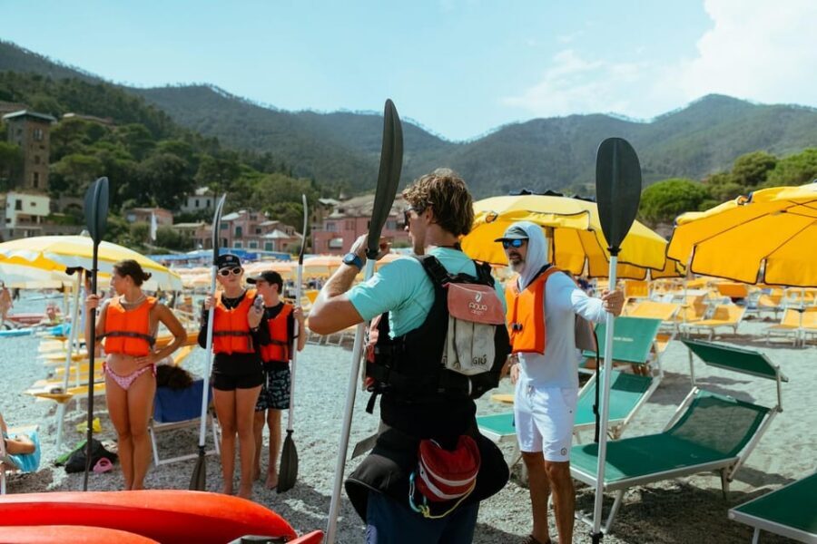 From Monterosso to Vernazza: Guided Cinque Terre Kayak Tour - The Monterosso to Vernazza paddle: 4 km of cliffs, coves, and sea caves