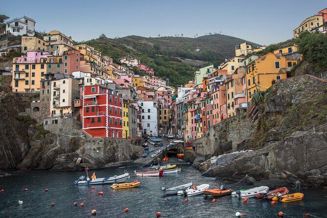 Guided Day Tour on Private Boat to Cinque Terre private boat - Corniglia: the 370 steps challenge (and the bus safety valve)