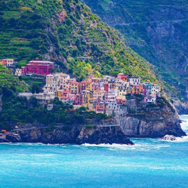 La Spezia: Cinque Terre Rainbow Village Coastal Road Tour - Riomaggiore first: Luca scenery and the rainbow-house mood