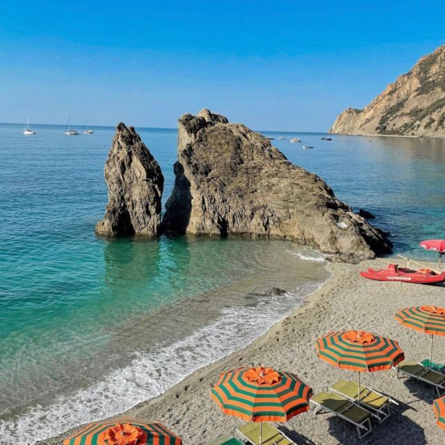 La Spezia: Cinque Terre Rainbow Village Coastal Road Tour - Monterosso: last stop, sea break, and a swim in front of town