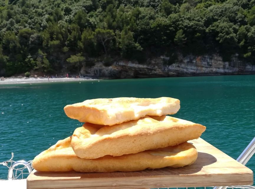 La Spezia : Private Sailboat tour of cinque terre with lunch - Monterosso al Mare: lunch, swimming, and a final coastal fix