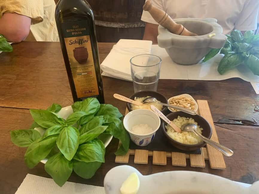 Manarola: Authentic Pesto Making Class at Cinque Terre - Practical Tips That Make the Class Go Smooth