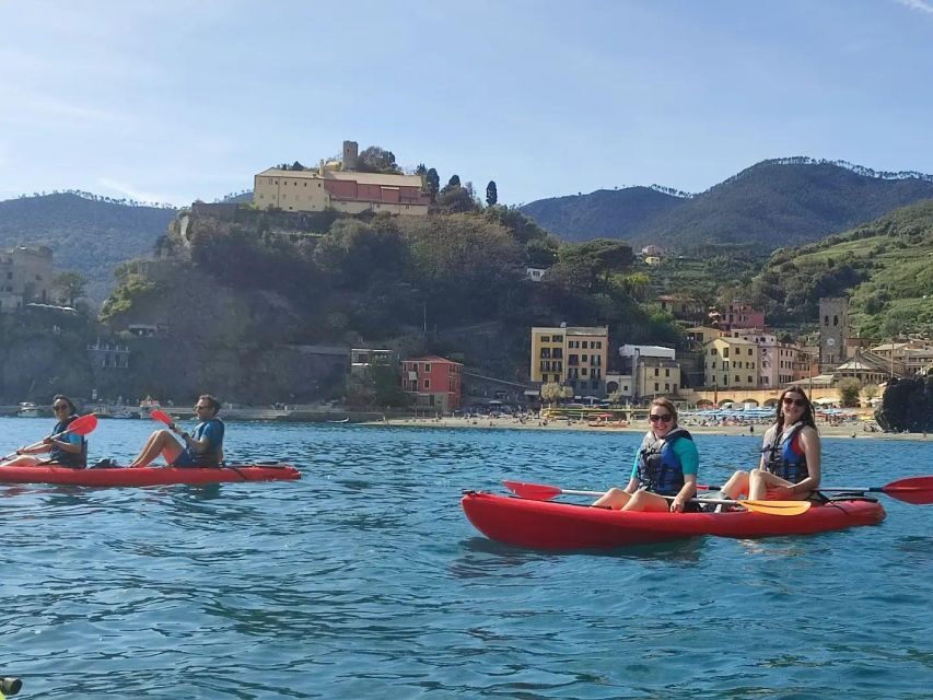 Monterosso al Mare: Monterosso Kayak and Snorkeling Tour - Meet at Stella Marina Beach Bar and get ready fast