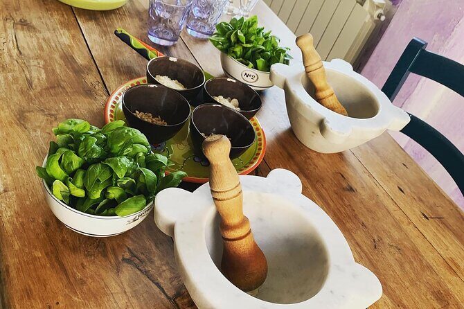 Pasta, Pesto and Tiramisu class Riomaggiore, Cinque Terre - Entering Luca’s Riomaggiore Home Kitchen