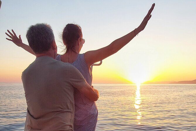 Sunset private boat tour of Cinque Terre with traditional ligurian gozzo - Monterosso Pier Start: Settling In for 2 Hours 30 Minutes of Sea Views